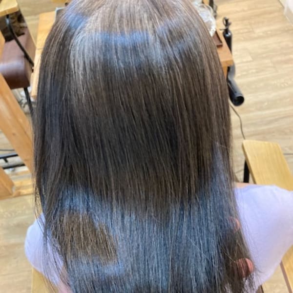 お客様髪質改善データ1344(梅雨対策ストレート2)