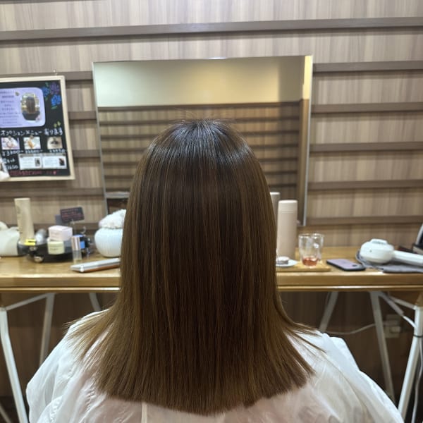 朝時短!!ダメージレス♪サラサラストレート|Naturelle beaute Ron