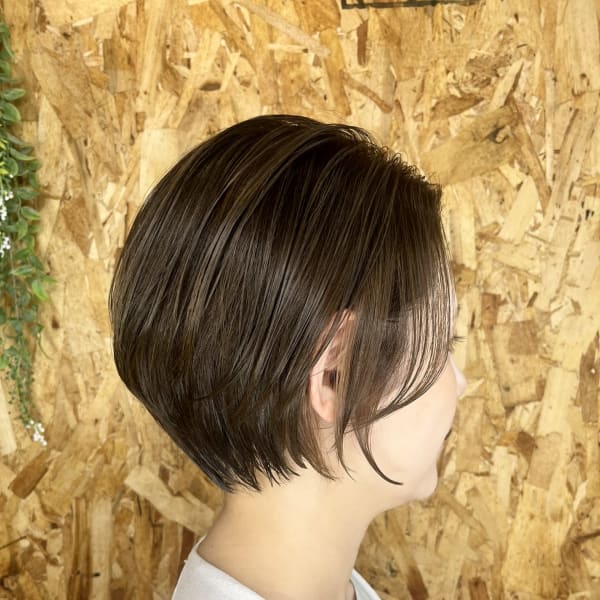 育てる髪質改善カラー/ハンサムショート|Vanguard早稲田