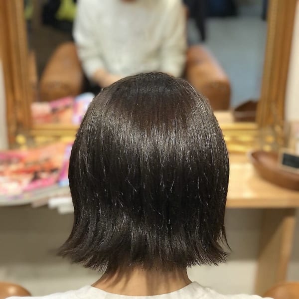 外ハネボブ|Hair salon Bell flower