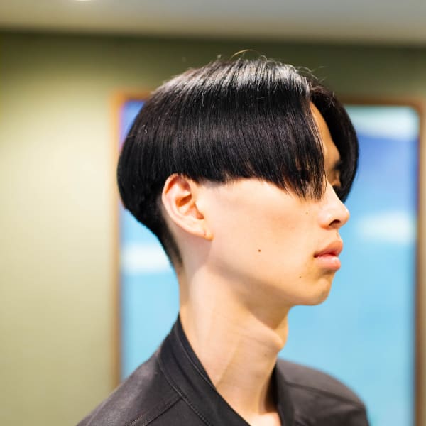 個性派テクノカット×メンズ縮毛矯正◎三軒茶屋 RYUKI