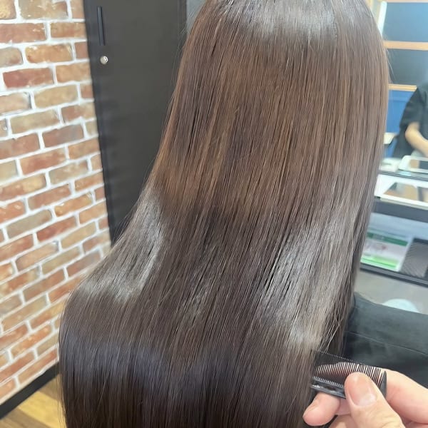 髪質改善カラー
