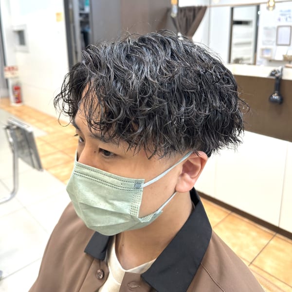 波巻きアップバングショート|soin de brace大日店ミルボン認定髪質改善サロン