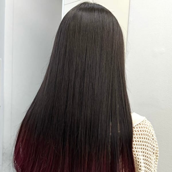 ワインレッドグラデーション