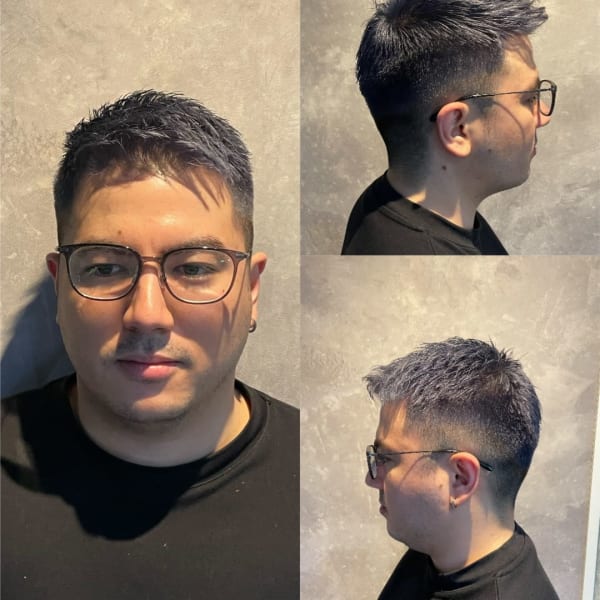 メンズショート(シルバーカラー)