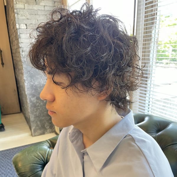 メンズ/パーマ/外国人風/高橋|ALEXANDRE OF COLORS MORINOSATO