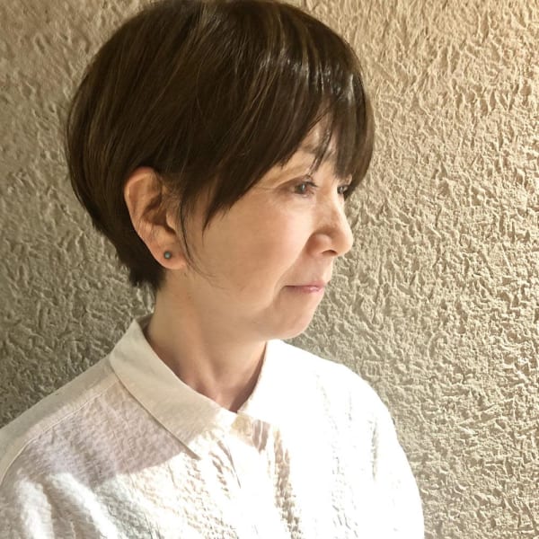 40代50代.60代ハンサムショート