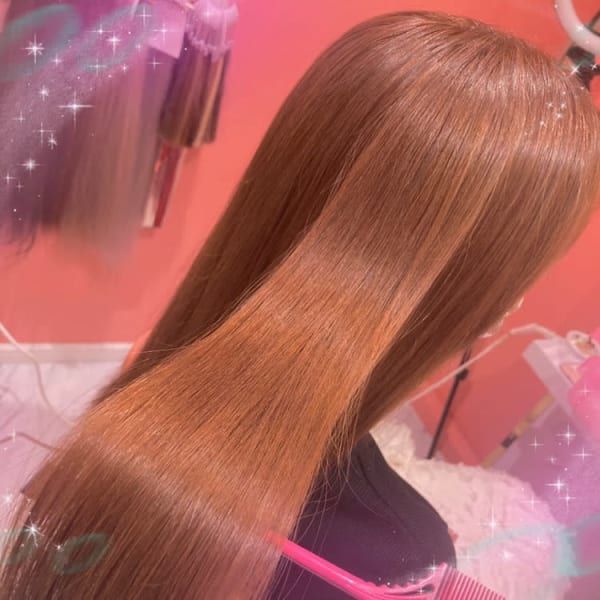 ☆オレンジカラー☆|Beauty Salon Milk