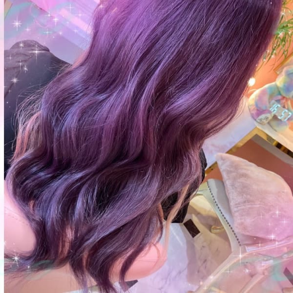 ☆ピンクパープル☆|Beauty Salon Milk