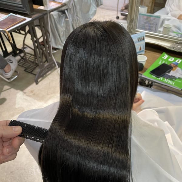 髪質改善ストレート/高橋|ALEXANDRE OF COLORS MORINOSATO