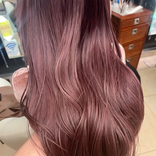 ラベンダーピンク、ピンクアッシュ、ピンクブラウン