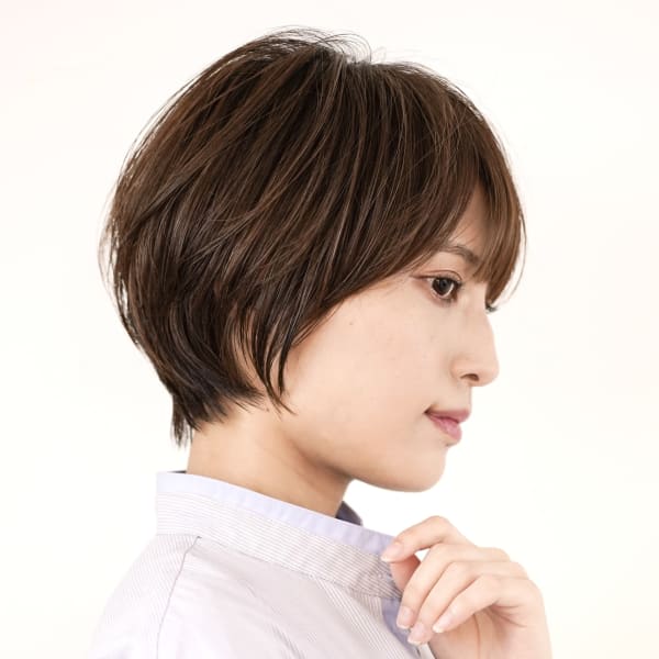 大人王道ショートボブ