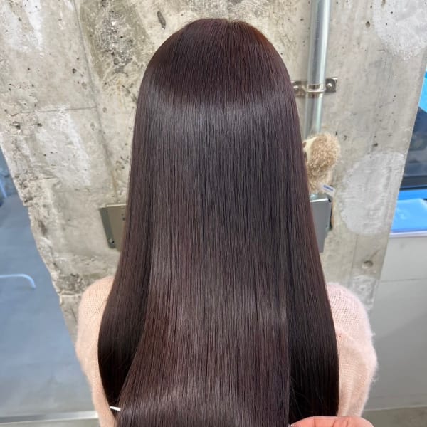 ◆髪質改善/ストレート/美髪/ツヤ髪/ケアカラー/TOKIO|【全席個室サロン】NUMBER 天王寺【ナンバー】