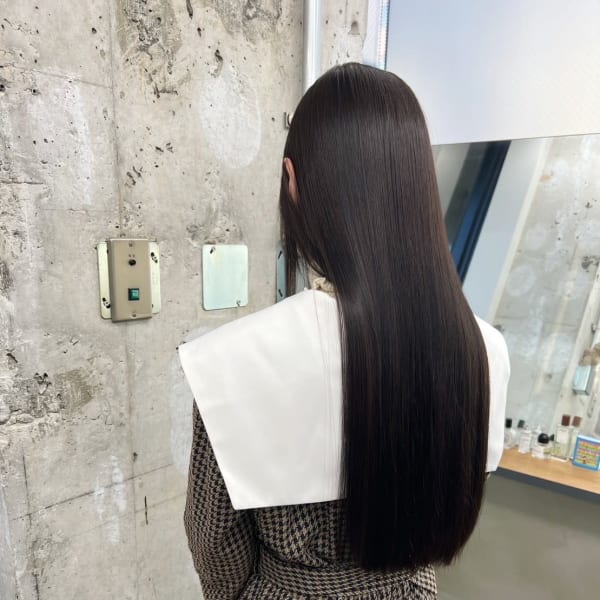 ◆髪質改善/ストレート/美髪/ツヤ髪/ケアカラー/TOKIO|【全席個室サロン】NUMBER 天王寺【ナンバー】