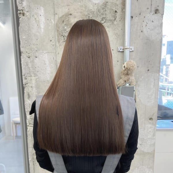 ◆髪質改善/ストレート/美髪/ツヤ髪/ケアカラー/TOKIO|【全席個室サロン】NUMBER 天王寺【ナンバー】