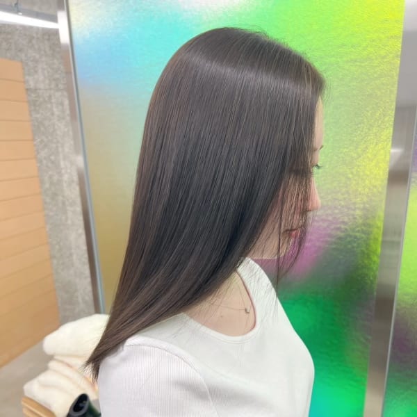 ◆髪質改善/ストレート/美髪/ツヤ髪/ケアカラー/TOKIO|【全席個室サロン】NUMBER 天王寺【ナンバー】