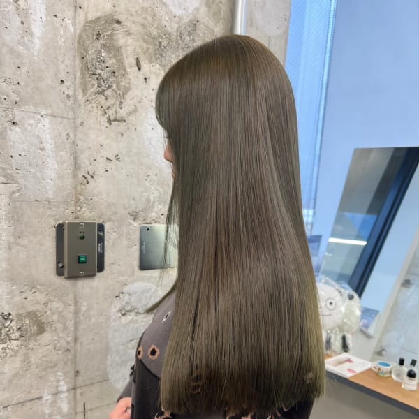 ◆髪質改善/ストレート/美髪/ツヤ髪/ケアカラー/TOKIO|【全席個室サロン】NUMBER 天王寺【ナンバー】