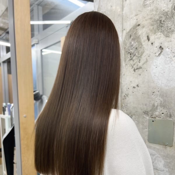 ◆髪質改善/ストレート/美髪/ツヤ髪/ケアカラー/TOKIO|【全席個室サロン】NUMBER 天王寺【ナンバー】