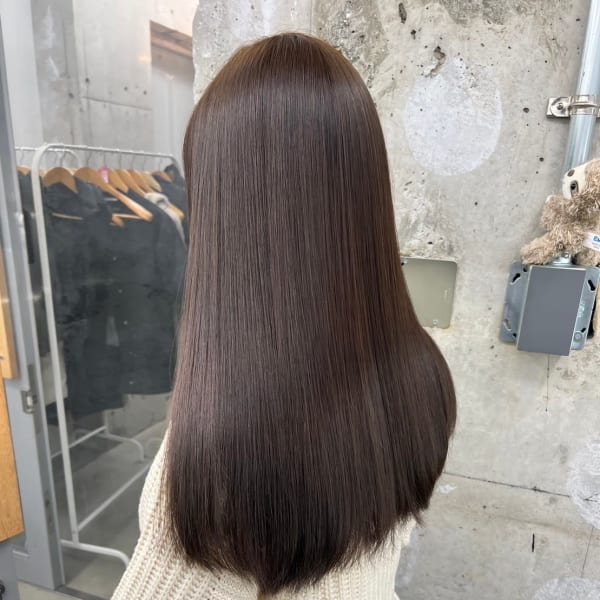 ◆髪質改善/ストレート/美髪/ツヤ髪/ケアカラー/TOKIO|【全席個室サロン】NUMBER 天王寺【ナンバー】