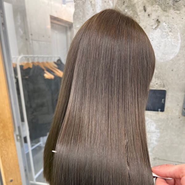 ◆髪質改善/ストレート/美髪/ツヤ髪/ケアカラー/TOKIO|【全席個室サロン】NUMBER 天王寺【ナンバー】