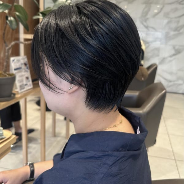 軽めハンサムショート