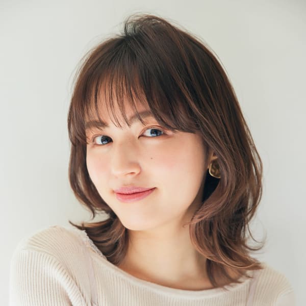 ニュアンス外はねミディアム/上野/上野駅|Claude MONET 上野の森店