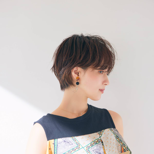 耳かけショート/上野/上野駅|Claude MONET 上野の森店