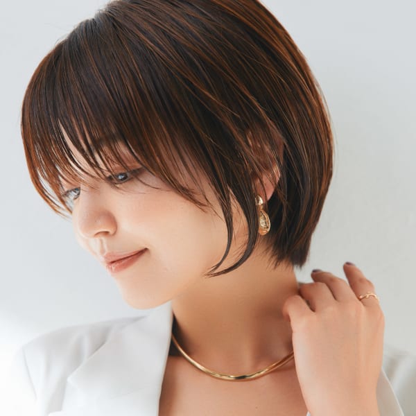 40代大人ショート/上野/上野駅|Claude MONET 上野の森店