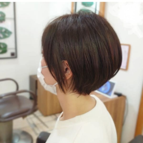 エレガント×丸みショートスタイル|tip・top 井荻店