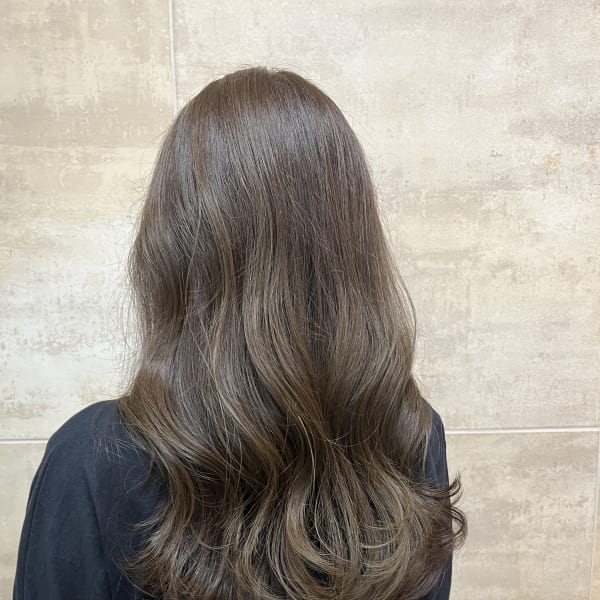 韓国っぽ重ためロング×ナチュラルベージュ|tip・top池袋店