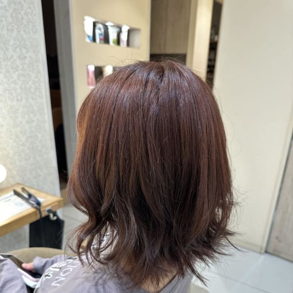 [aina]大人気！ピンクブラウン/アプリエカラー