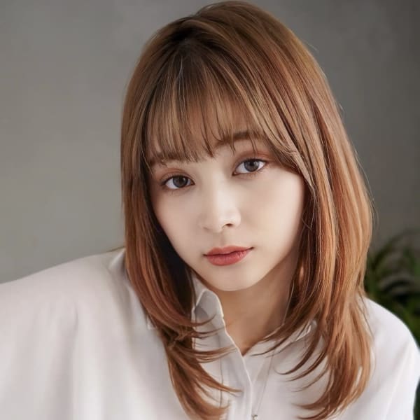 Agu hair pray 谷町9丁目駅前店×ロング