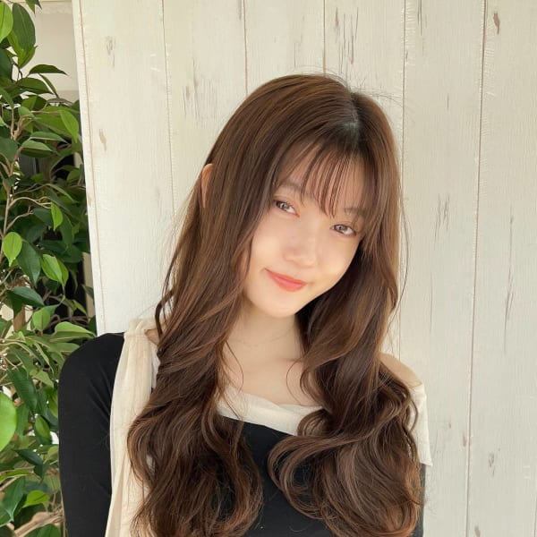 Agu hair mona 米子駅前店×ロング