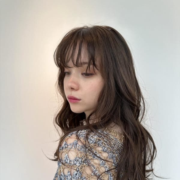 色落ちも可愛いヘアカラー