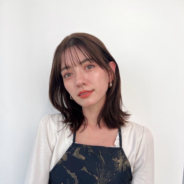 スタイリング簡単ミディアム