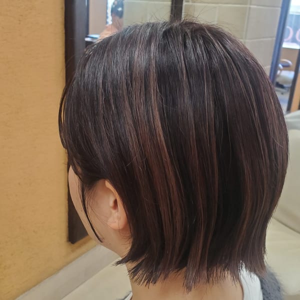 tiptop清瀬店×外ハネミニボブ