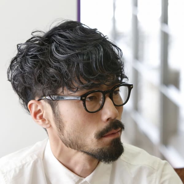 メンズパーマスタイル