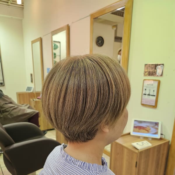 白髪ぼかしカラー|tip・top 井荻店