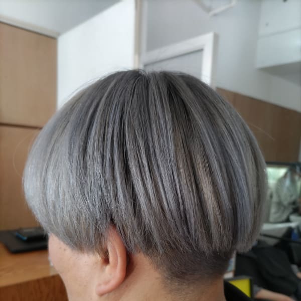 グレイッシュ×刈り上げショート|tip・top 井荻店