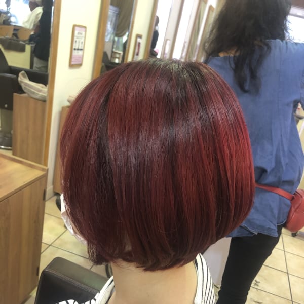 チェリーレッドカラー