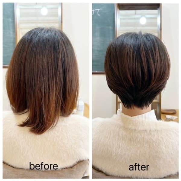 メンズライクなスッキリショート✩|nest