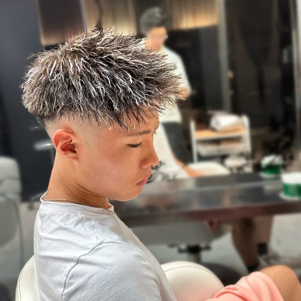 ジェットフェード×ツイストスパイラル×メッシュ