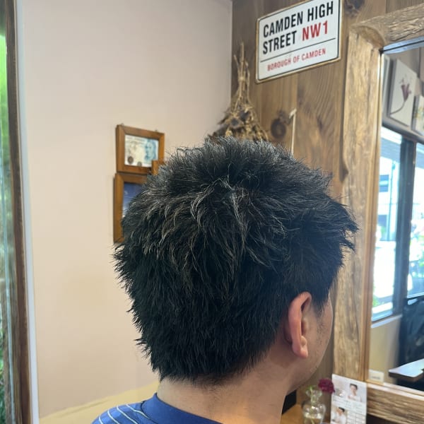 メンズスパイキーショート【代々木上原】