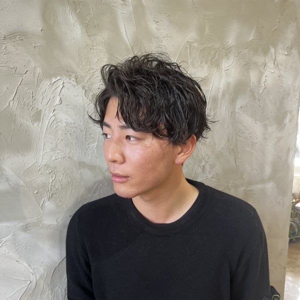 無造作パーマ