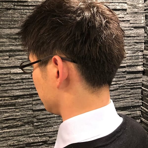 2ブロックショート 理容室 床屋 五反田