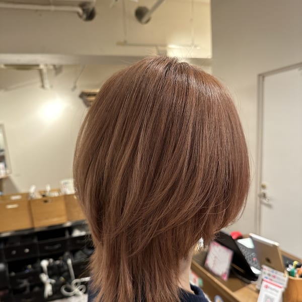 ウルフ×オレンジベージュ