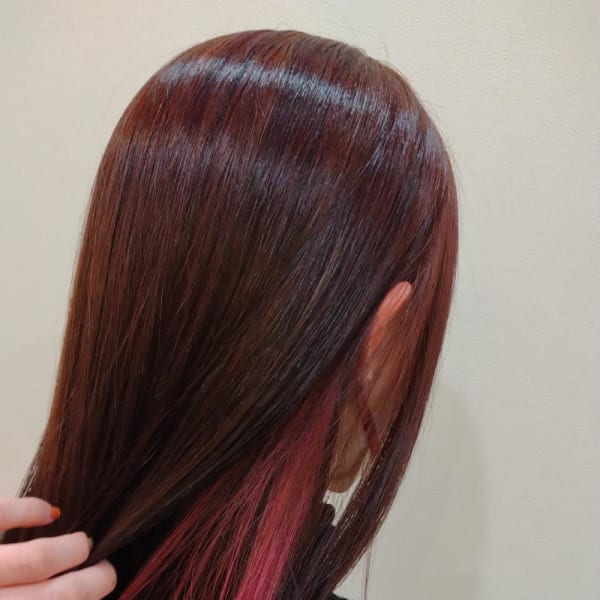 レイヤーロング美髪くびれワンカールシルキーベージュ