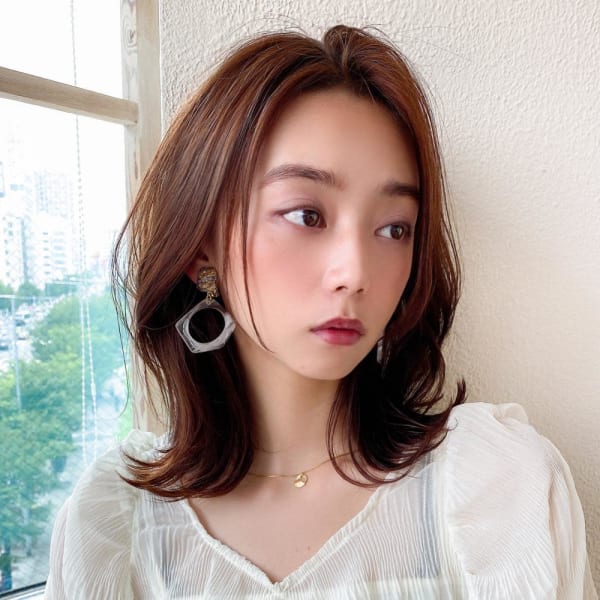 美髪/髪質改善/韓国/切りっぱなしボブ/フェイスレイヤー
