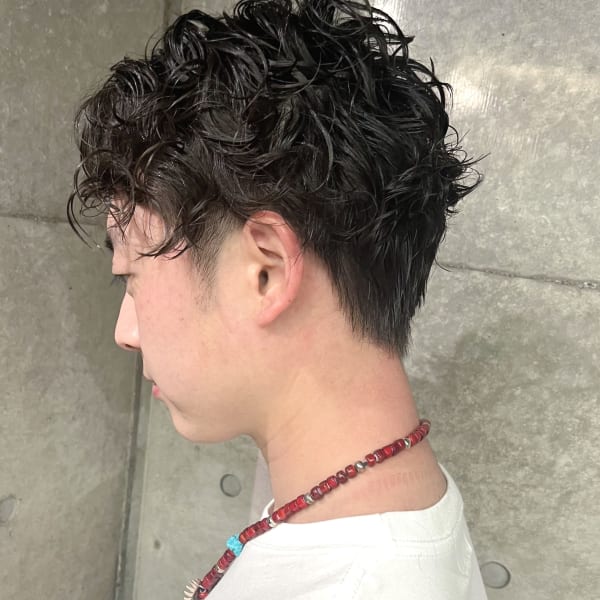 《BEAT S MEN'S STYLE》スパイラルパーマ|BEAT S