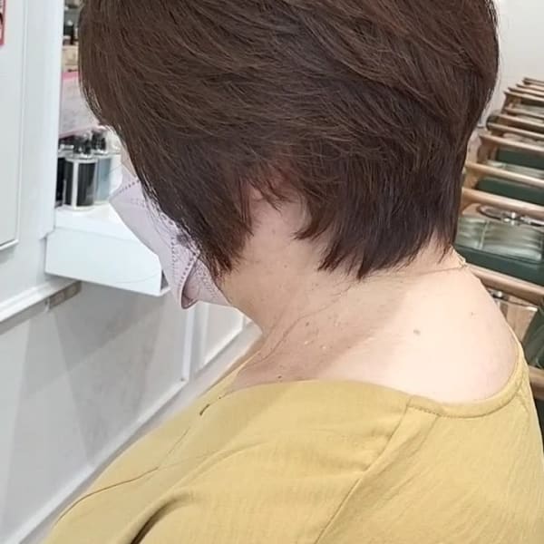 50代くびれショートスタイル